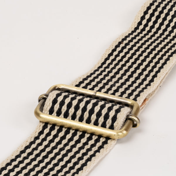 black-checkered-canvase-strap
