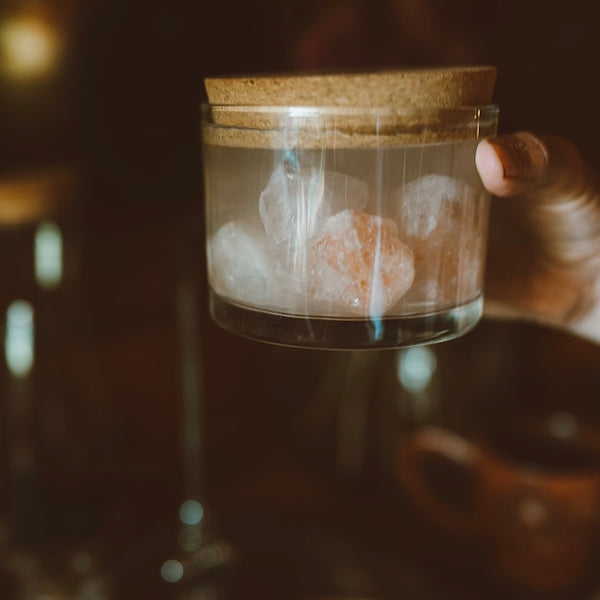 cork-covered-glass-jar-for-sole-water