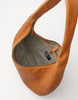 Inside of the Wild Oak leather laptop shoulder bag